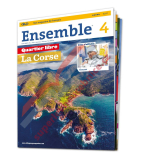 Tištěný časopis pro výuku francouzštiny Ensemble B2 - C1, předplatné 2022-23