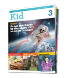 Tištěný časopis pro výuku angličtiny Kid B1 - B2, předplatné 2023-24