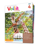 Tištěný časopis pro výuku francouzštiny Voila A0, předplatné 2022-23