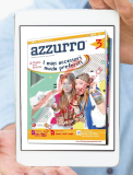 PDF časopis pro výuku italštiny Azzurro A1 - A2, předplatné 2023-24