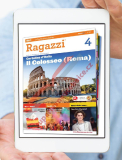 PDF časopis pro výuku italštiny Ragazzi B1 - B2, předplatné 2022-23