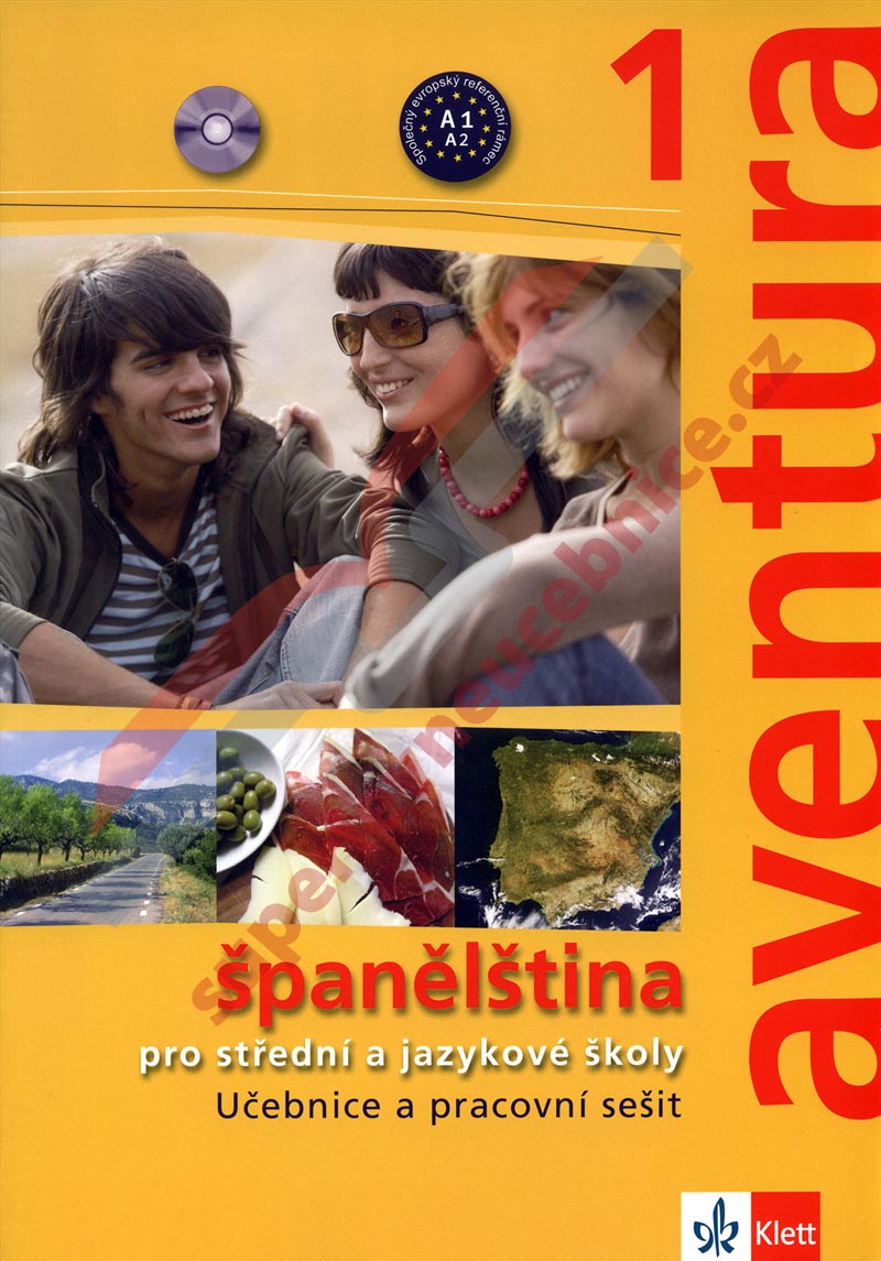 aventura 1 - učebnice a pracovní sešit španělštiny s CD