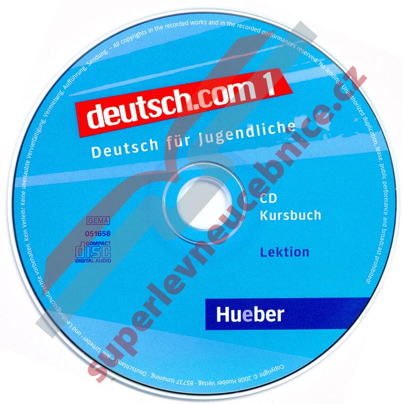 deutsch.com 1 - 2 audio-CD k 1. dílu učebnice 