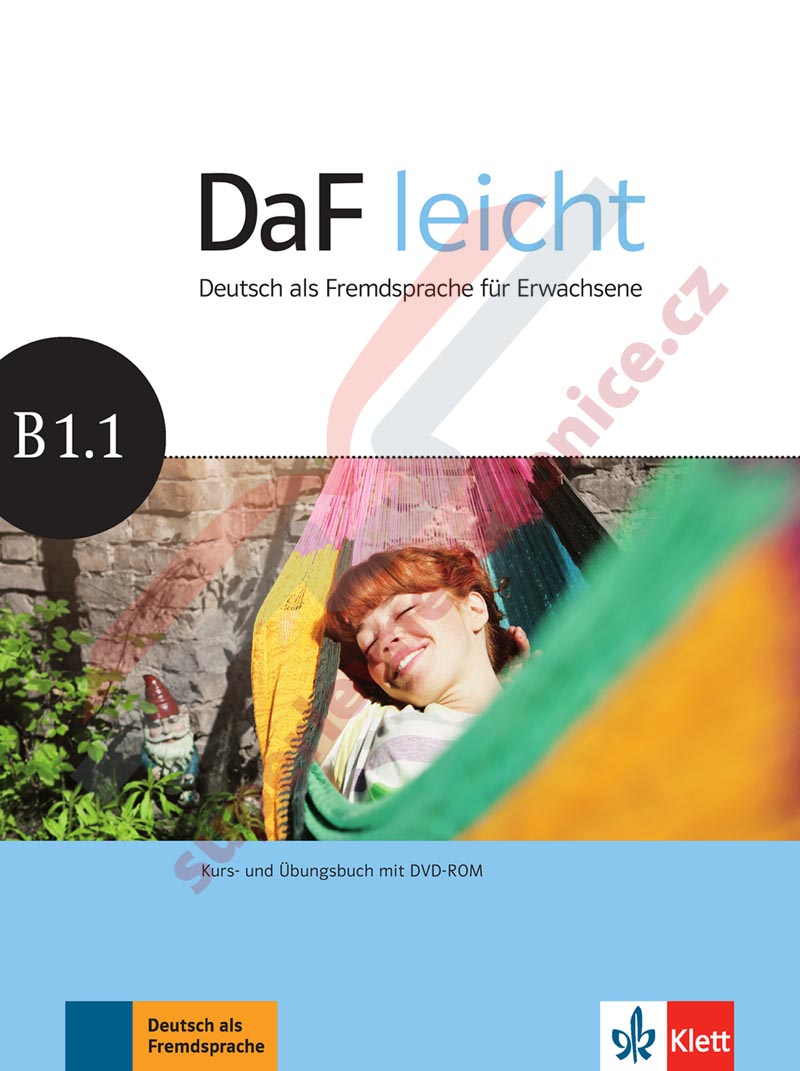 DaF leicht B1.1 - učebnice a pracovní sešit němčiny s DVD-ROM