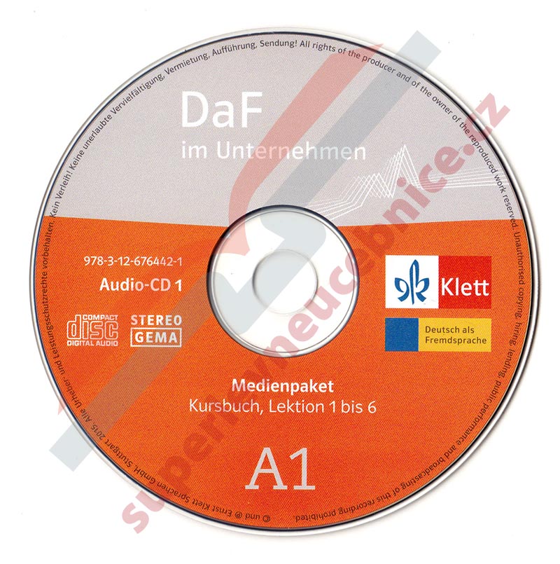 Daf im Unternehmen A1 - paket médií k učebnici (2 audio-CD a 1 DVD)
