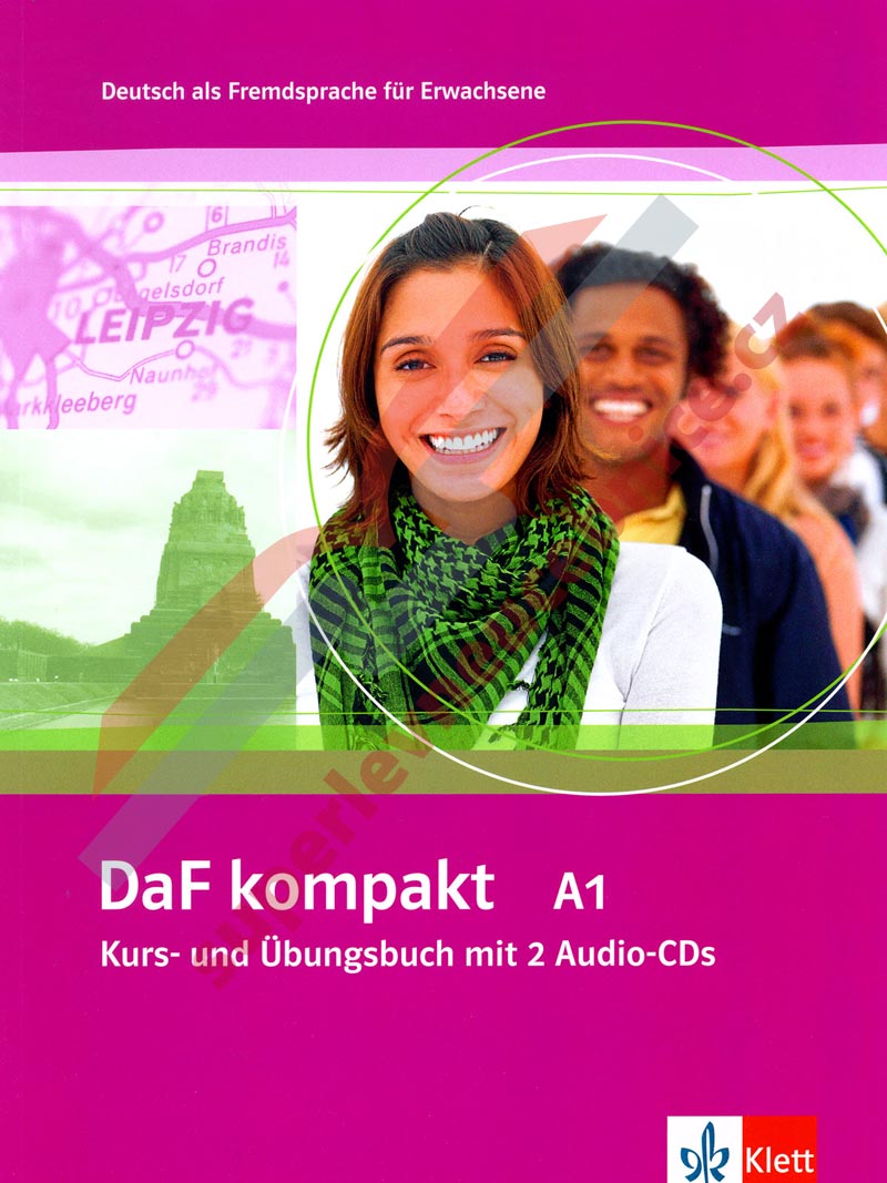 DaF kompakt A1 - 1. díl učebnice němčiny a pracovní sešit vč. 2 audio-CD
