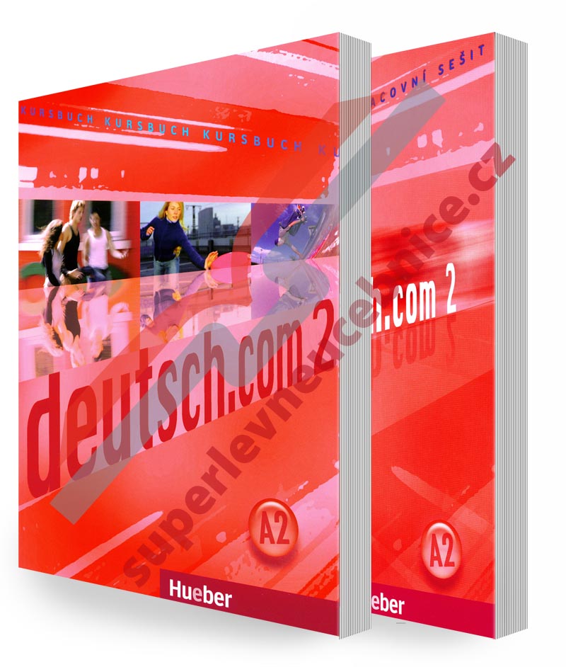 deutsch.com 2 - paket 2. dílu (učebnice + pracovní sešit vč. audio-CD - CZ)