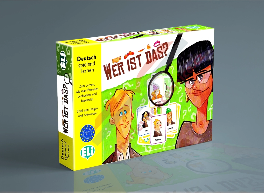 Wer ist das? - didaktická hra do výuky němčiny
