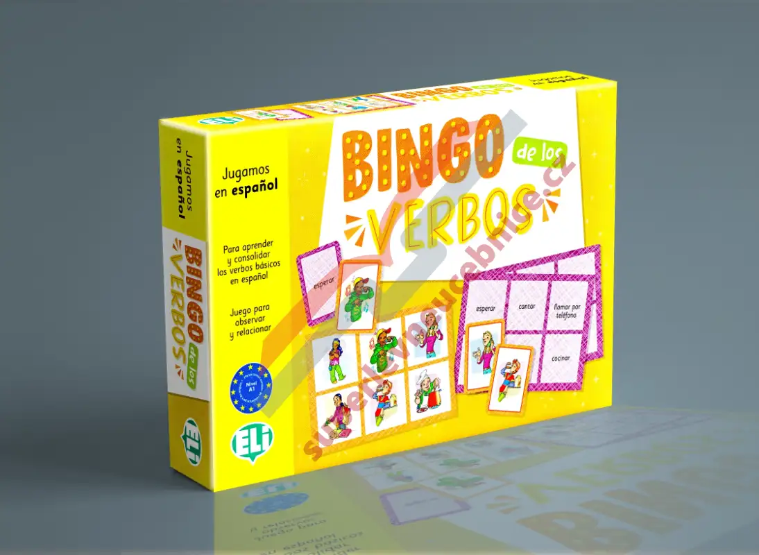 Bingo de los Verbos - didaktická hra do výuky španělštiny