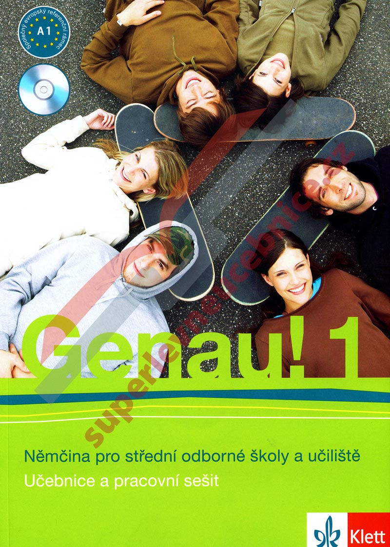 Genau! 1 CZ - učebnice němčiny vč. pracovního sešitu a 2 audio-CD (CZ verze)