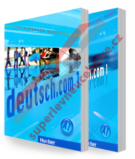 deutsch.com 1 - paket 1. dílu (učebnice + pracovní sešit vč. audio-CD - CZ)