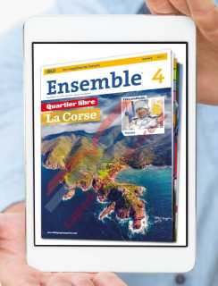 Tisknutelný PDF časopis pro výuku francouzštiny Ensemble B2 - C1, 2022-23