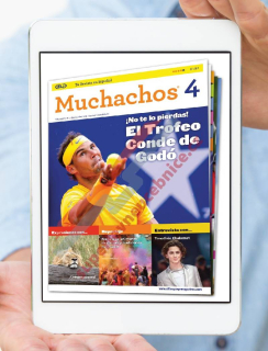 Tisknutelný PDF časopis pro výuku španělštiny Muchachos B1 - B2, 2023-24