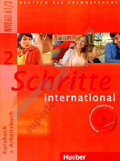 Schritte international 2 - učebnice němčiny a pracovní sešit s audio-CD k PS