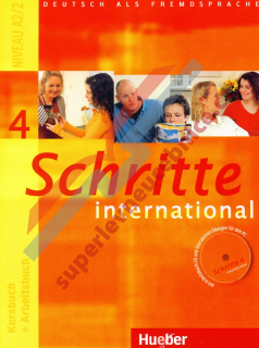 Schritte international 4 - učebnice němčiny a pracovní sešit s audio-CD k PS