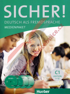 Sicher C1 - paket médií k učebnici (2 audio-CD a 2 DVD)