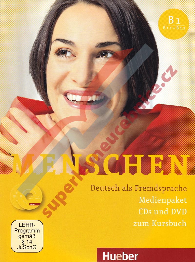 Menschen B1 - paket médií k učebnici (2 audio-CD a 1 DVD)