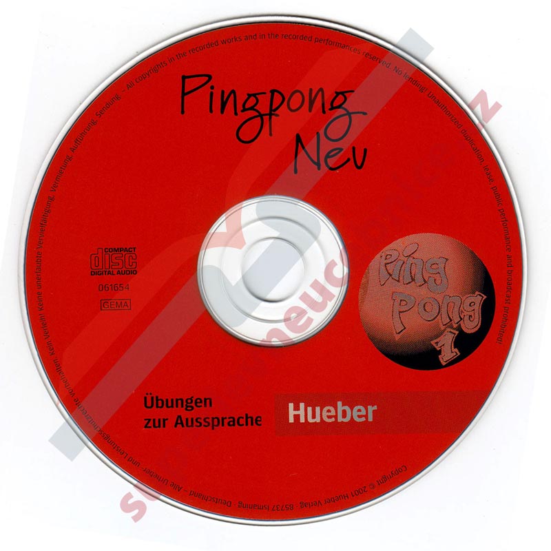 Pingpong 1 Neu - audio-CD k pracovnímu sešitu