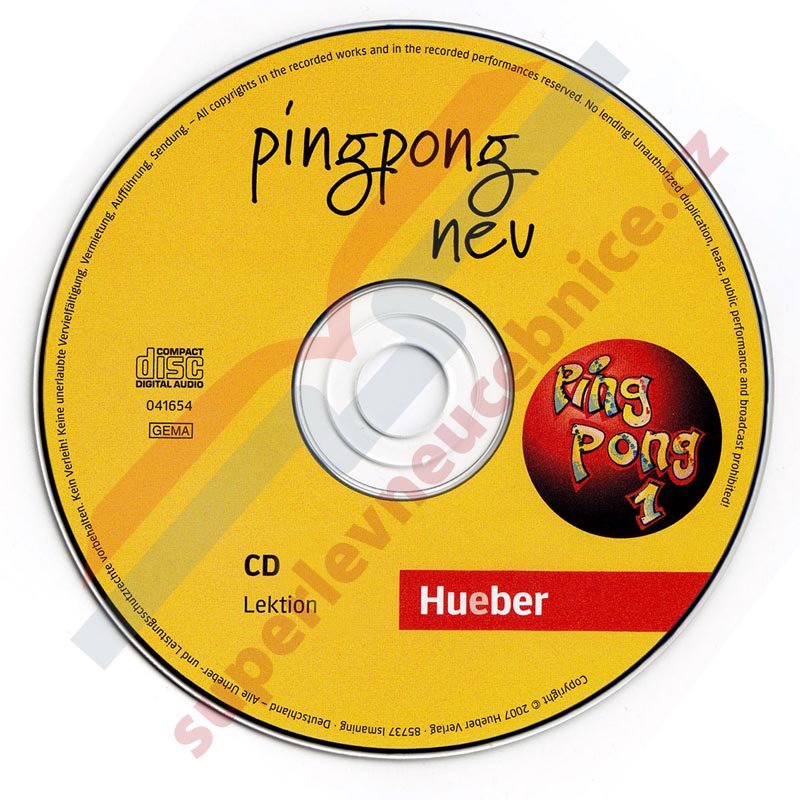 Pingpong 1 Neu - 2 audio-CD k učebnici