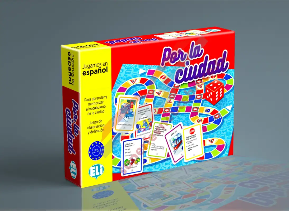 Por la ciudad - didaktická hra do výuky španělštiny