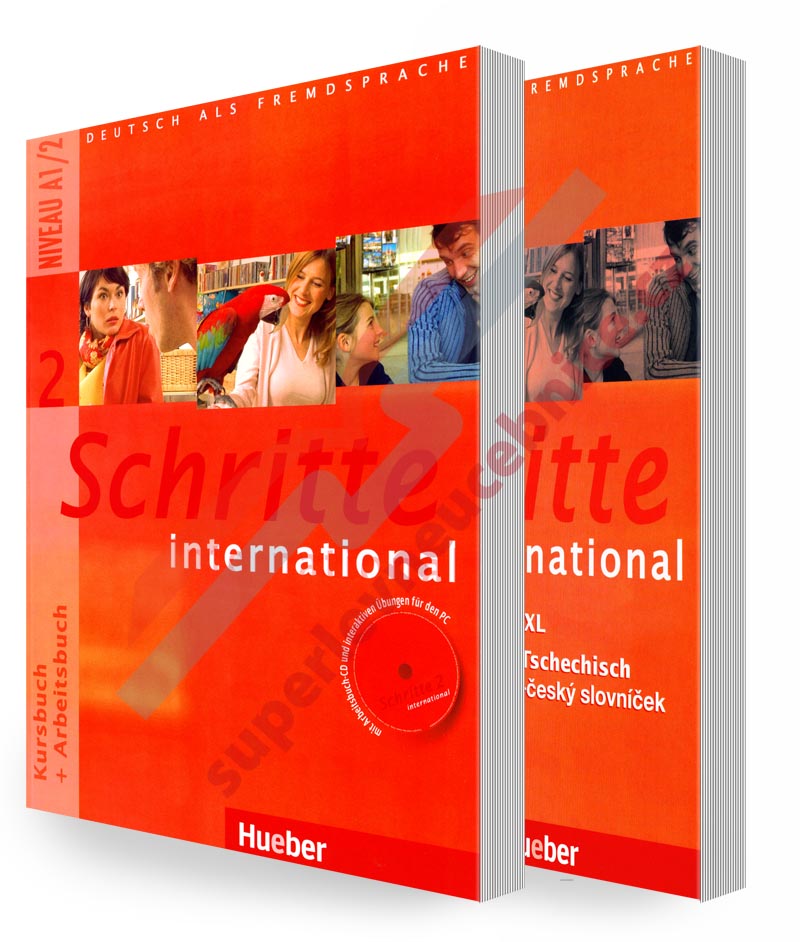 Schritte international 2 – paket učebnice / pracovní sešit vč. CD + slovníček CZ