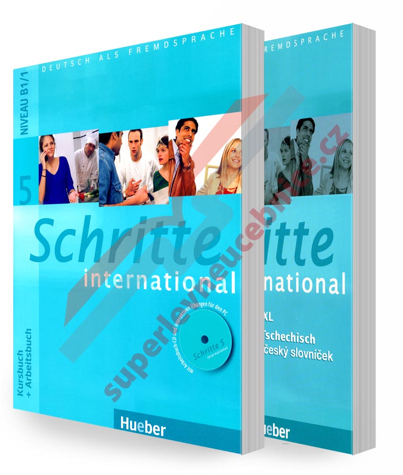 Schritte international 5 – paket učebnice / pracovní sešit vč. CD + slovníček CZ