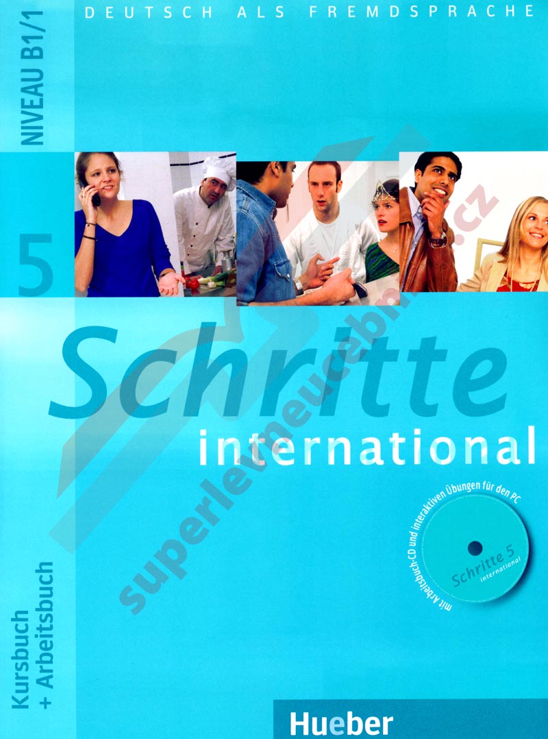Schritte international 5 - učebnice němčiny a pracovní sešit s audio-CD k PS