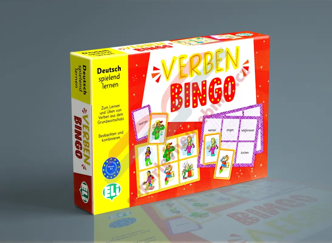Verben-Bingo - didaktická hra do výuky němčiny