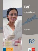 Daf im Unternehmen B2 - metodická příručka