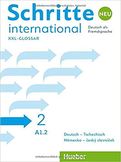 Schritte international Neu 2 Glossar XXL - česko-německý slovníček