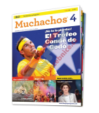 Tištěný časopis pro výuku španělštiny Muchachos B1 - B2, předplatné 2021-22