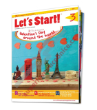 Tištěný časopis pro výuku angličtiny Let’s Start! A1 - A2, předplatné 2021-22
